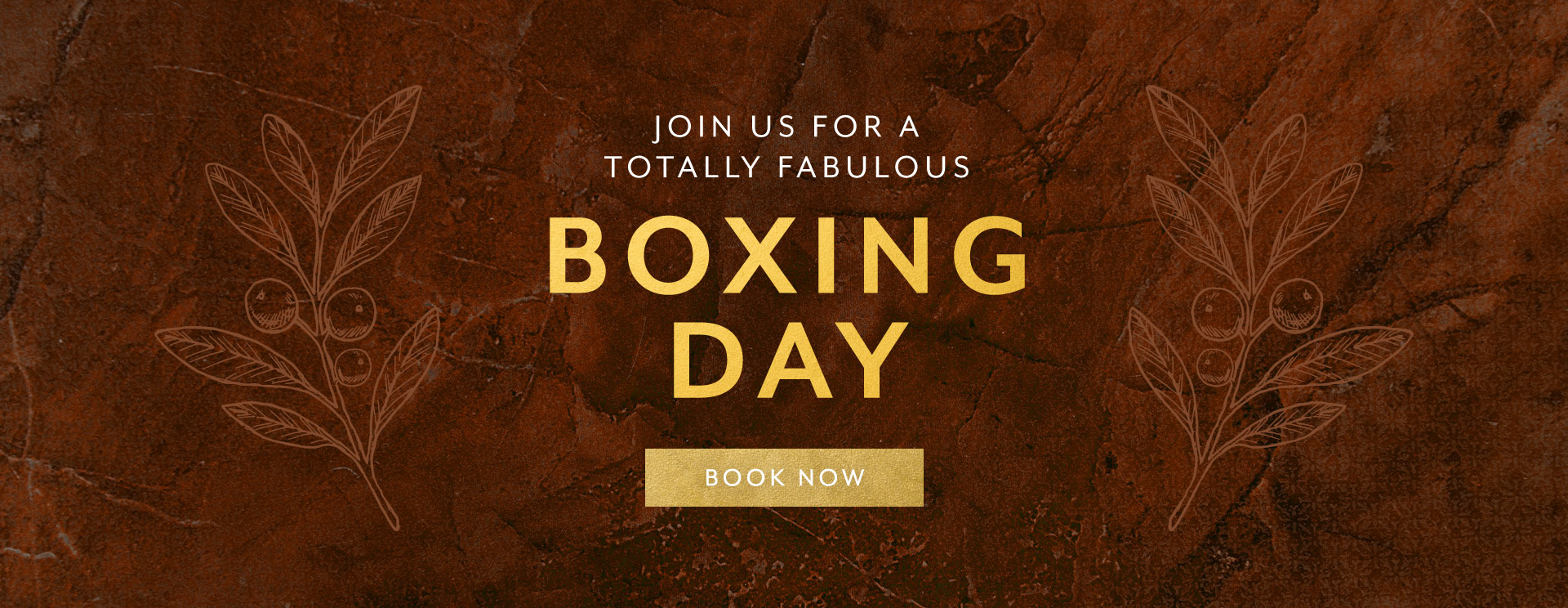 Boxing Day menu at The Fox