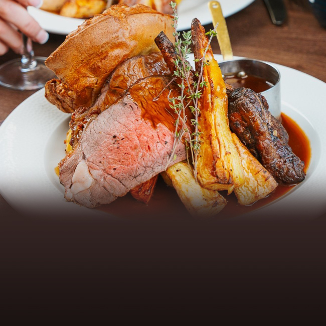 Sunday menu at The Fox