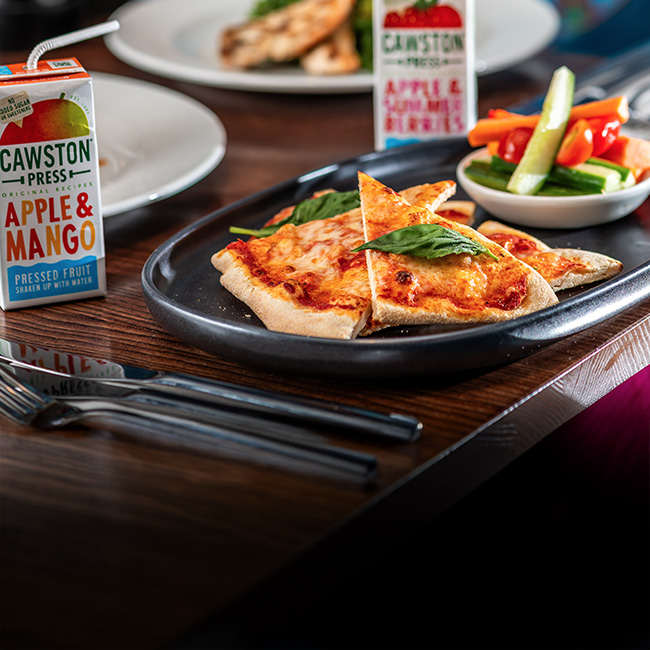 Children's menu at The Fox