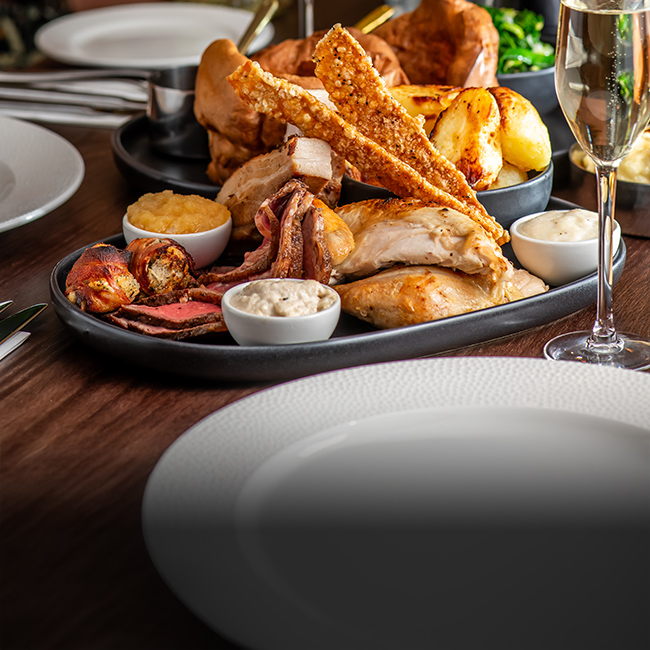 Sunday menu at The Fox