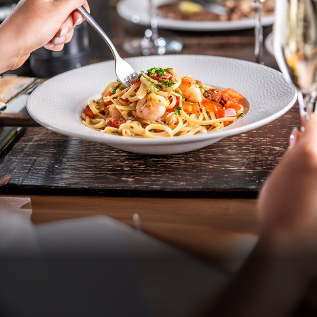 Dessert menu at The Fox