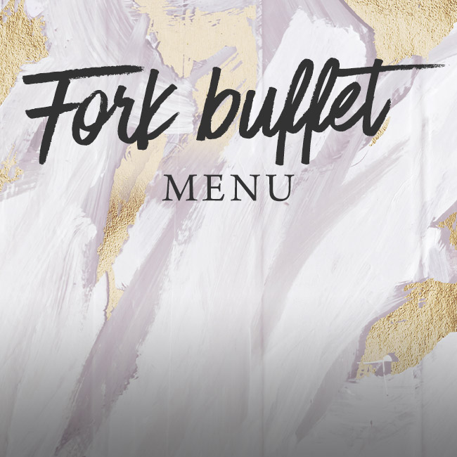 Fork buffet menu at The Fox
